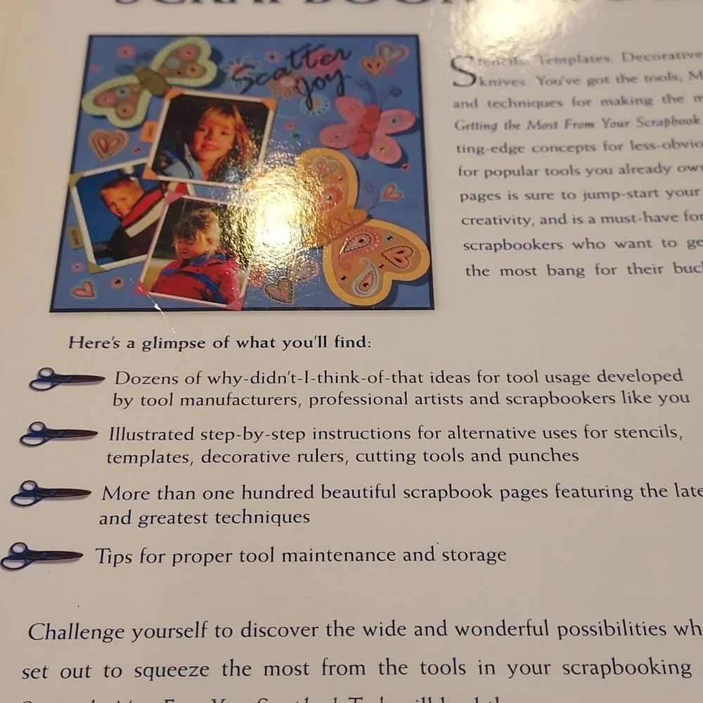 Scrapbook Book Getting The Most From Your Scrapbook Tools